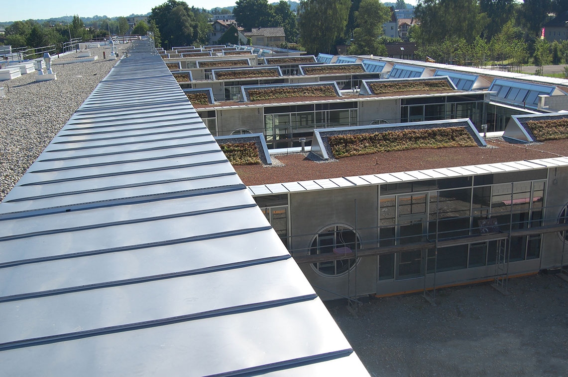 Edelstahldach RS 22-ES Profilbahn