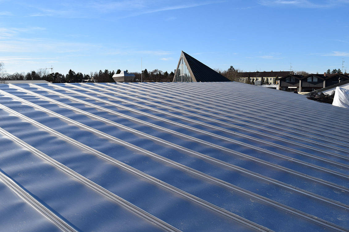 Edelstahldach RS 50-PS Profilbahn