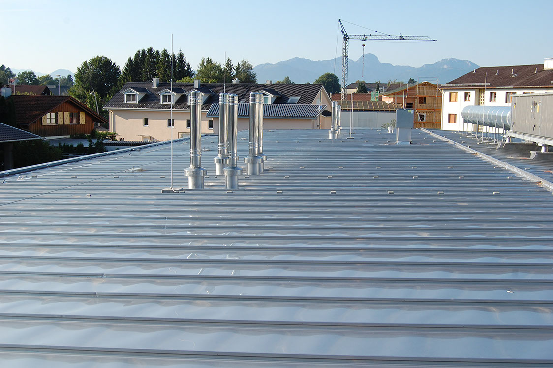 Edelstahldach RS 50-PS Profilbahn