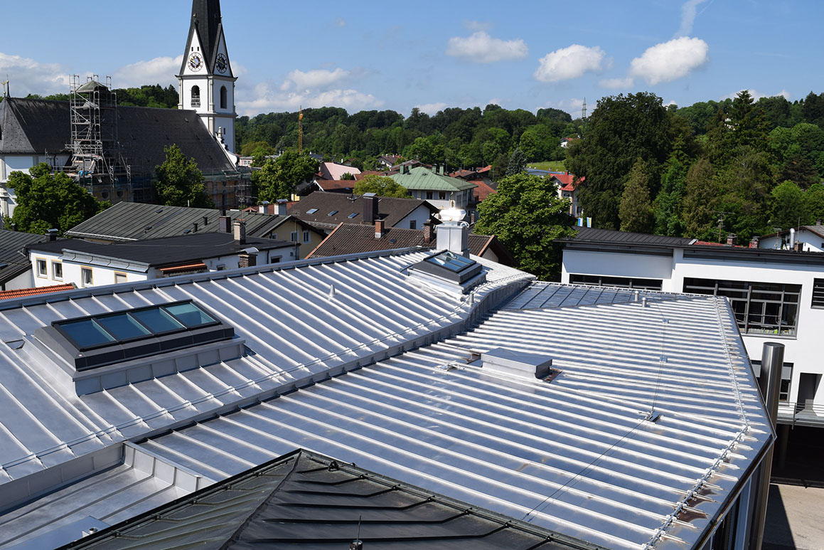 Edelstahldach RS 50-PS Profilbahn