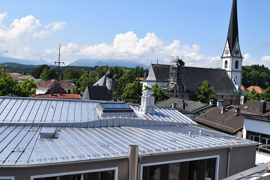 Edelstahldach RS 50-PS Profilbahn