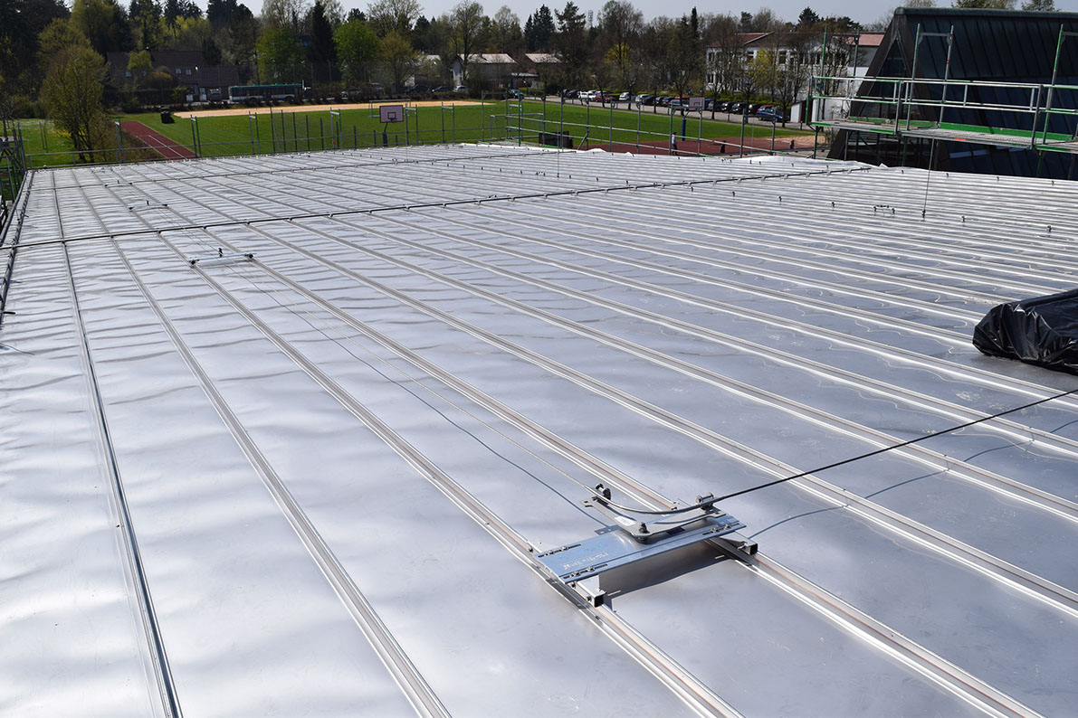 Edelstahldach RS 50-PS Profilbahn