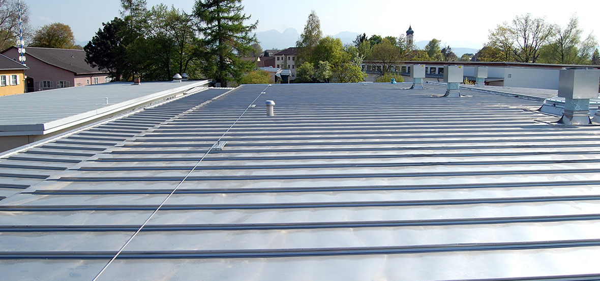 Edelstahldach RS 22-PS Profilbahn