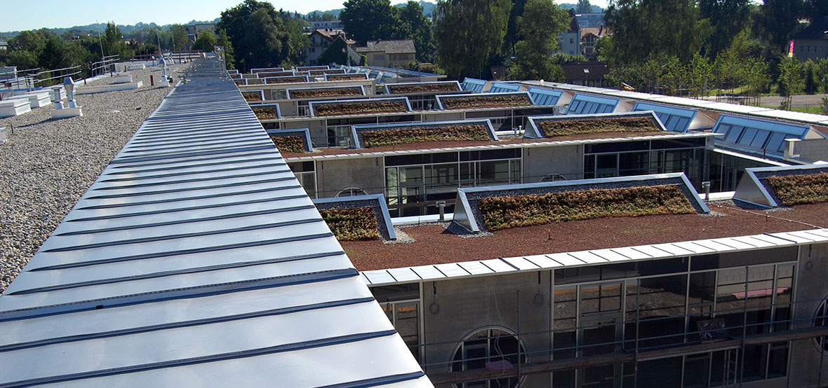 Edelstahldach RS 22-PS Profilbahn