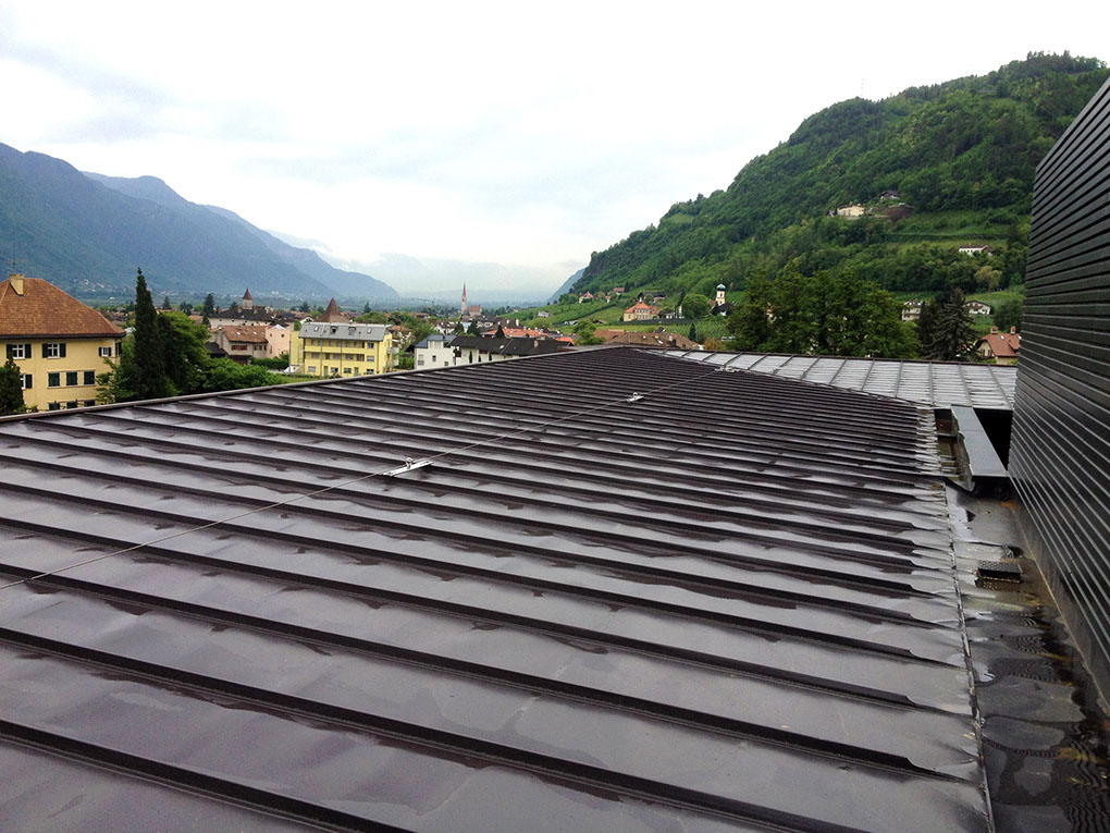 Edelstahldach RS 50-PS Profilbahn