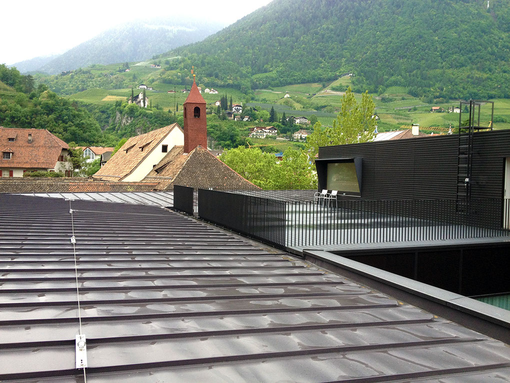 Edelstahldach RS 50-PS Profilbahn