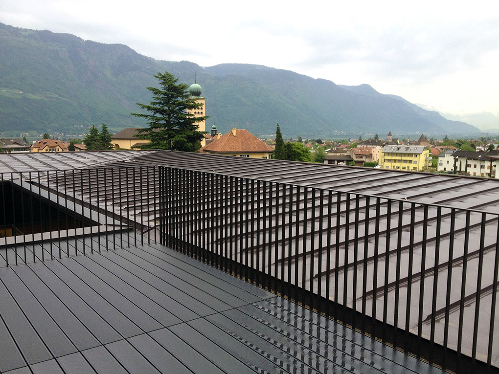 Edelstahldach RS 50-PS Profilbahn