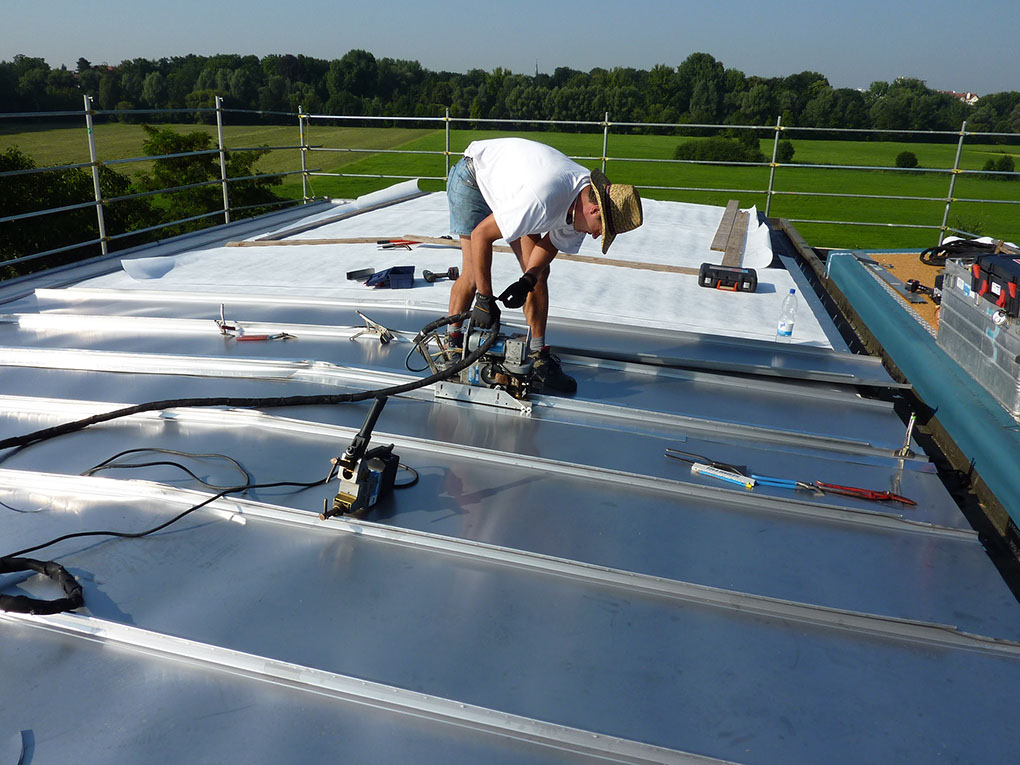 Edelstahldach RS 50-PS Profilbahn