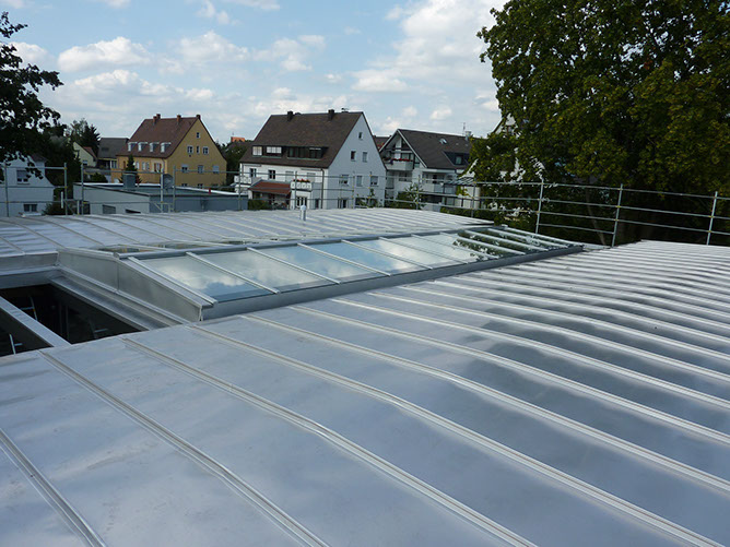 Edelstahldach RS 50-PS Profilbahn