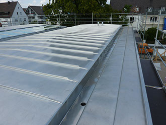 Edelstahldach RS 50-PS Profilbahn