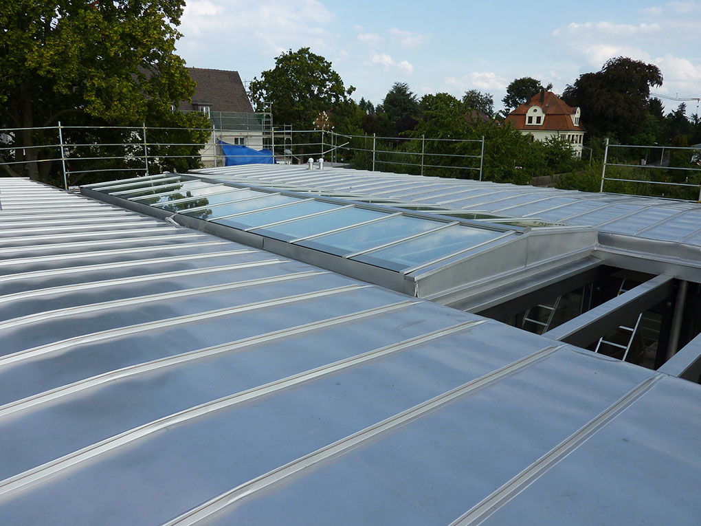 Edelstahldach RS 50-PS Profilbahn