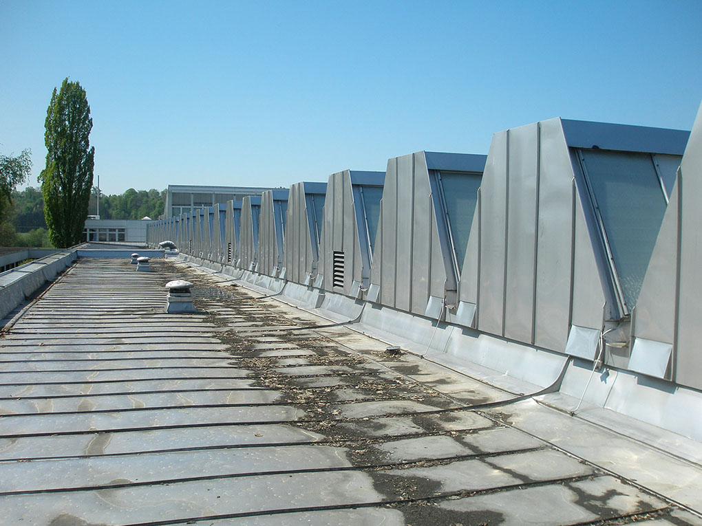 Edelstahldach RS 22-ES Profilbahn