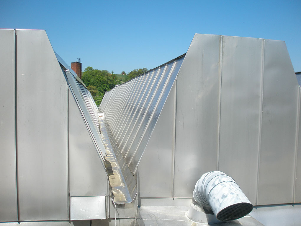 Edelstahldach RS 22-ES Profilbahn